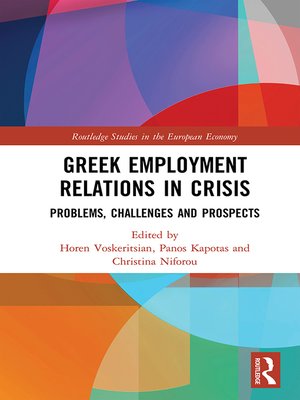 cover image of Greek Employment Relations in Crisis